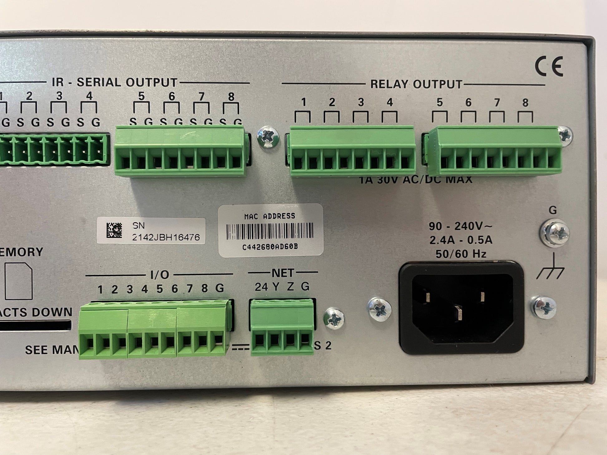 Crestron PRO4 Control Processor, Crestron Model M201921001 Control Processor, Crestron Control Processor Pro4, We Sell Professional Audio Equipment. Audio Systems, Amplifiers, Consoles, Mixers, Electronics, Entertainment, Live Sound