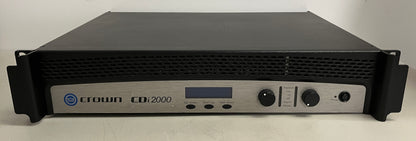 Crown CDi 2000 Power Amplifier, Crown Power Amplifier, Crown CDi 2000 Power Amplifier, Crown CDi 2000, We Sell Professional Audio Equipment. Audio Systems, Amplifiers, Consoles, Mixers, Electronics, Entertainment, Live Sound