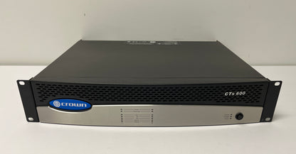 Crown CTS 600 Power Amplifier, Crown CTS 600 Amp, Crown Amplifier, Crown Power Amplifier, We Sell Professional Audio Equipment. Audio Systems, Amplifiers, Consoles, Mixers, Electronics, Entertainment, Live Sound
