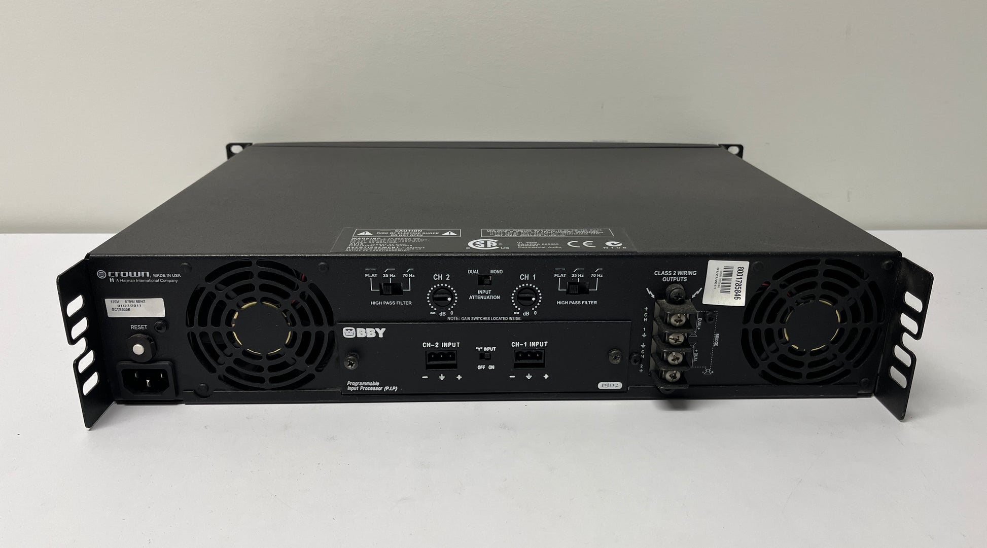 Crown CTS 600 Power Amplifier, Crown CTS 600 Amp, Crown Amplifier, Crown Power Amplifier, We Sell Professional Audio Equipment. Audio Systems, Amplifiers, Consoles, Mixers, Electronics, Entertainment, Live Sound