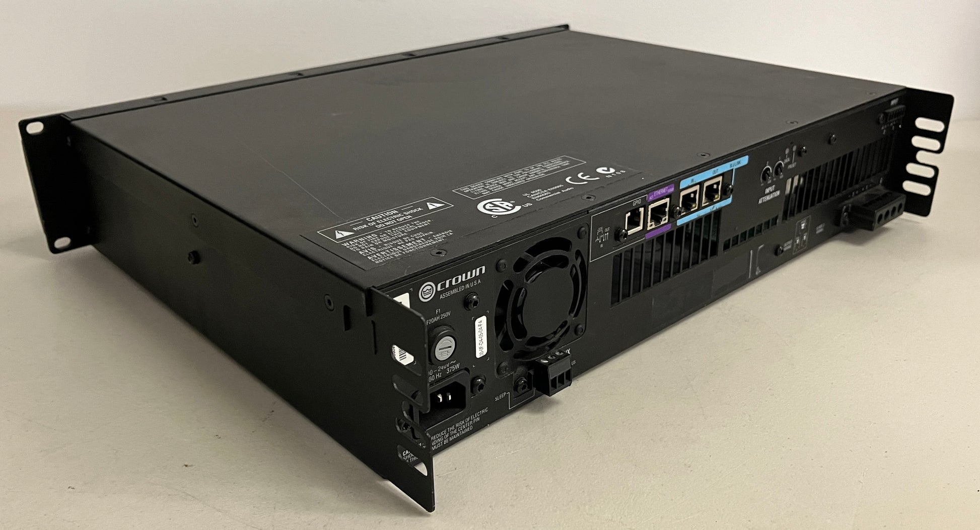 Crown DCi 2|600 Two Channel Power Amplifier, Crown 2 Channel Amplifier, Crown DCi 2 Channel Amplifier, Crown 2 Channel Amp, We Sell Professional Audio Equipment. Audio Systems, Amplifiers, Consoles, Mixers, Electronics, Entertainment, Live Sound