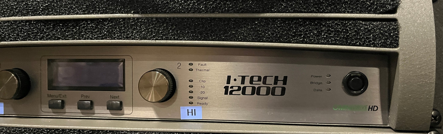 Crown V Rack, Crown iT-12000HD Amp Rack, Crown V Rack Distro, Crown V Rack on Wheels, Completed Crown V Rack, We Sell Professional Audio Equipment. Audio Systems, Amplifiers, Consoles, Mixers, Electronics, Entertainment, Live Sound