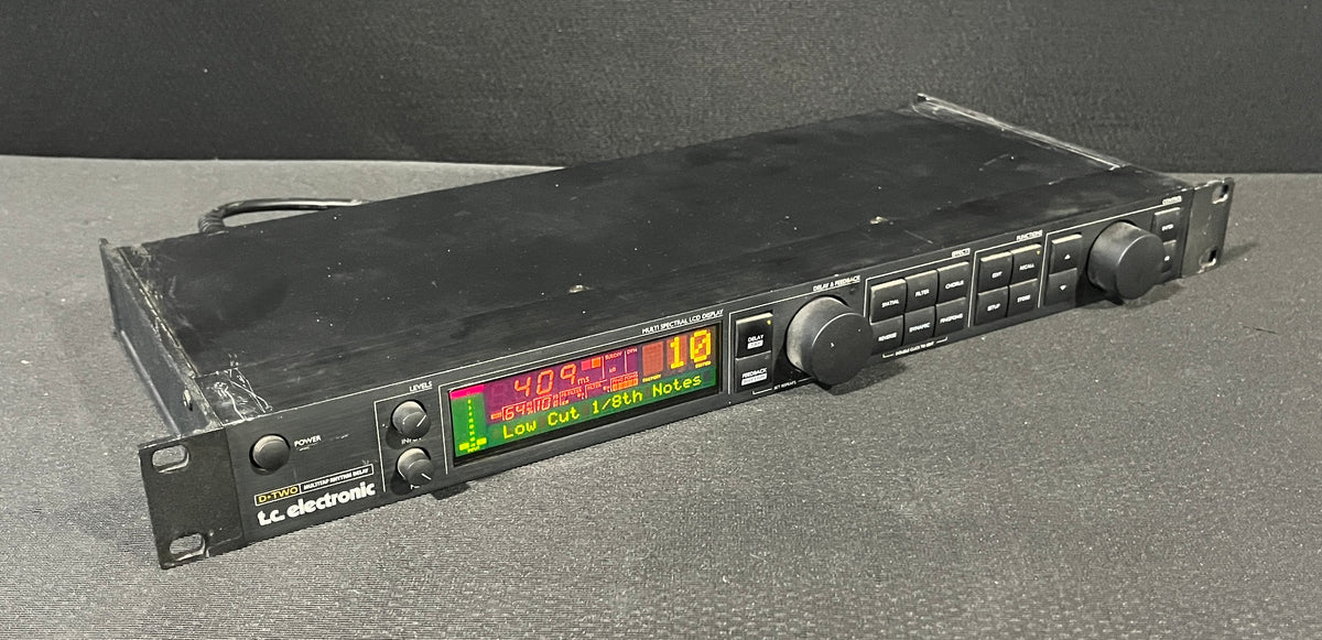 t.c.electronic D-TWO Digital Multi-Tap Delay Processor, t.c.electronic D-TWO, t.c.electronic D-TWO Digital Delay, TC Electronic Delay, D2 Delay Processor. We Sell Professional Audio Equipment. Audio Systems, Amplifiers, Consoles, Mixers, Electronics, Entertainment, Live Sound.