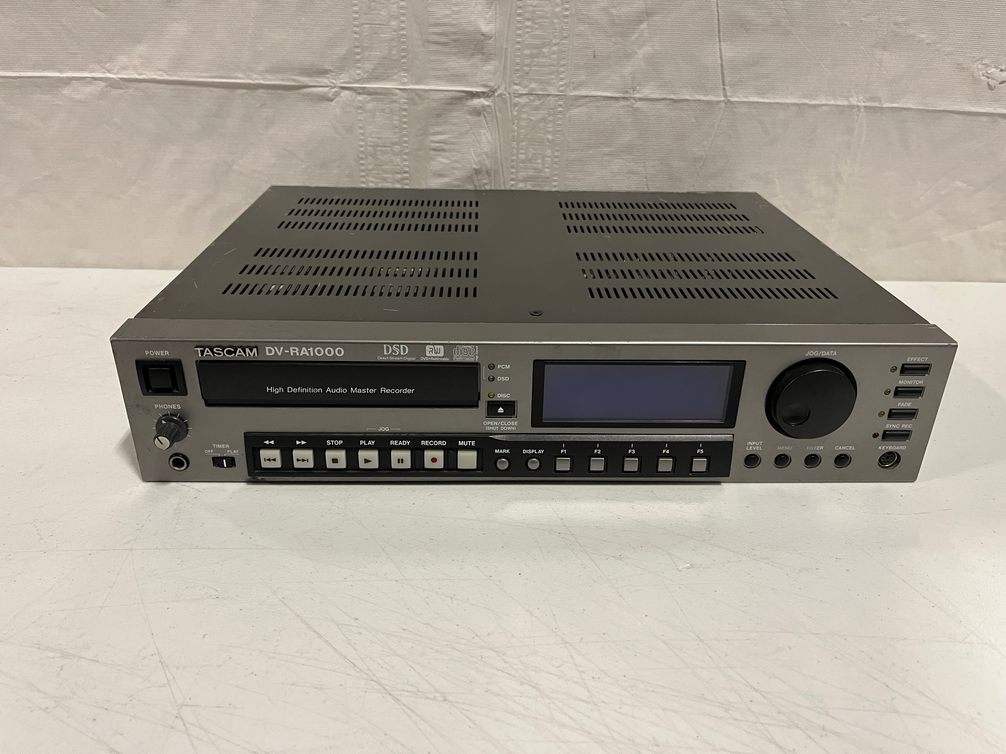 Tascam DV-RA1000 High-Resolution DVD Master Recorder