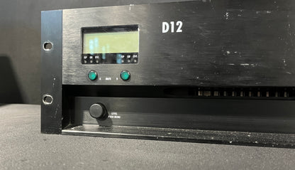 d&b audiotechnik D12 Dual-Channel Power Amplifier, d&b audiotechnik D12, d&b audiotechnik Power Amplifier, D12 Power Amp, d&b D12. We Sell Professional Audio Equipment. Audio Systems, Amplifiers, Consoles, Mixers, Electronics, Entertainment, Live Sound.