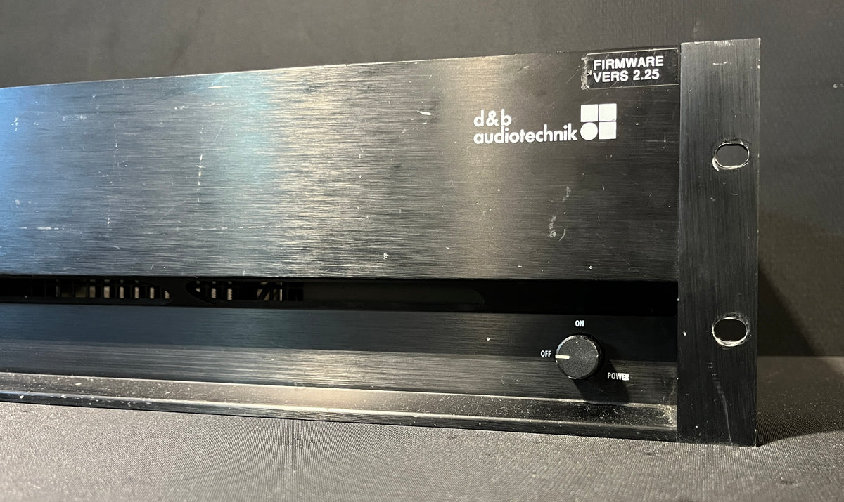 d&b audiotechnik D12 Dual-Channel Power Amplifier, d&b audiotechnik D12, d&b audiotechnik Power Amplifier, D12 Power Amp, d&b D12. We Sell Professional Audio Equipment. Audio Systems, Amplifiers, Consoles, Mixers, Electronics, Entertainment, Live Sound.