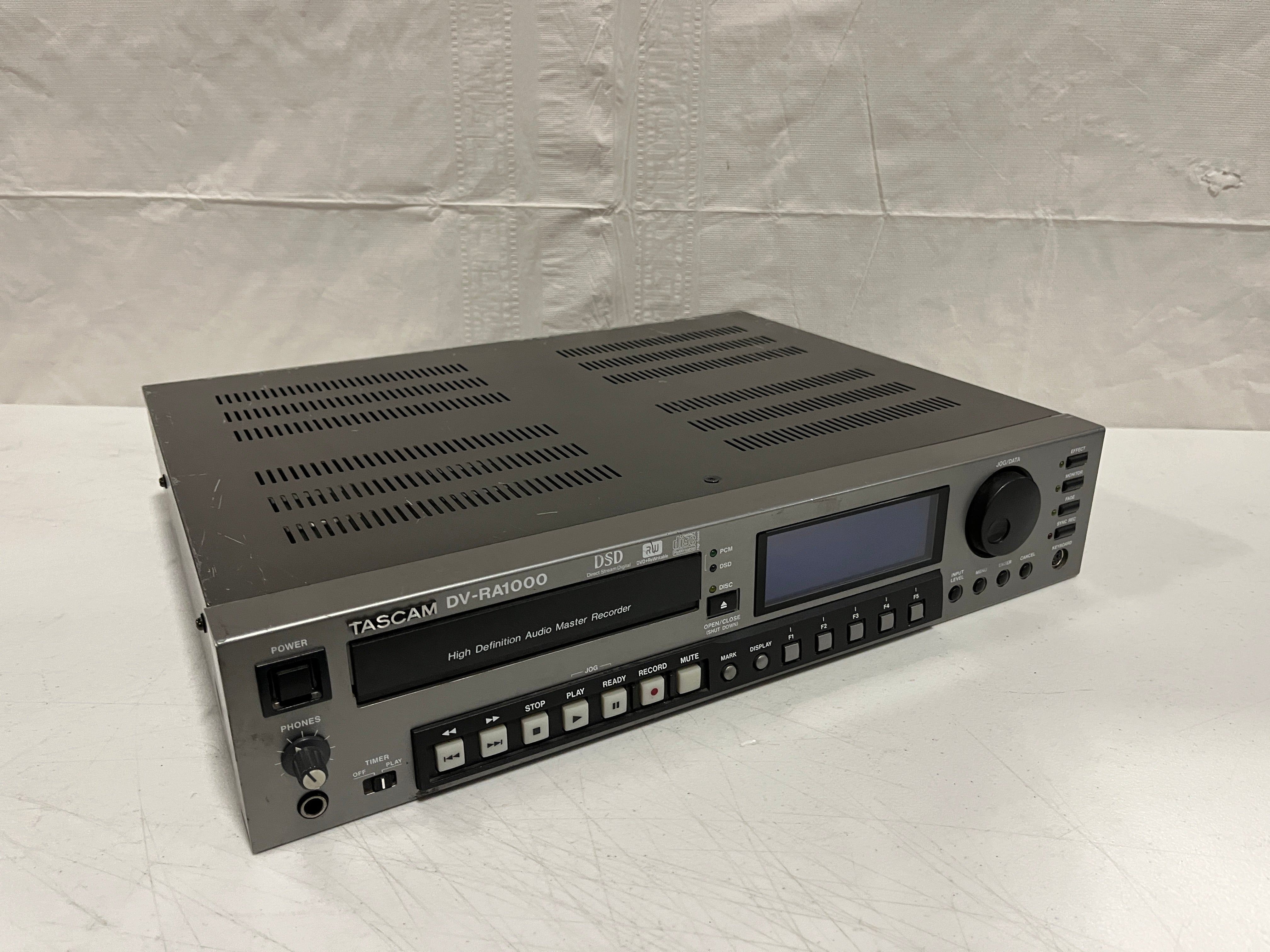 Tascam DV-RA1000 High-Resolution DVD Master Recorder