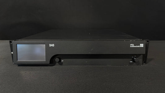 d&b D40 Amplifier Front