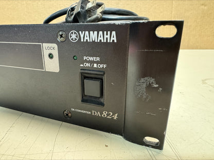 Yamaha DA824, Yamaha D/A Converter, Yamaha DA824, DA824 Converter, Yamaha Converter. We Sell Professional Audio Equipment. Audio Systems, Amplifiers, Consoles, Mixers, Electronics, Entertainment, Live Sound.
