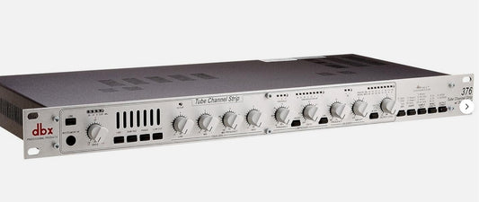 DBX 376 Tube Studio Channel Strip EQ/Compressor/DeEss/Gate/Digital Outs. 					We Sell Professional Audio Equipment. Audio Systems, Amplifiers, Consoles, Mixers, Electronics, Entertainment, Sound, Live.