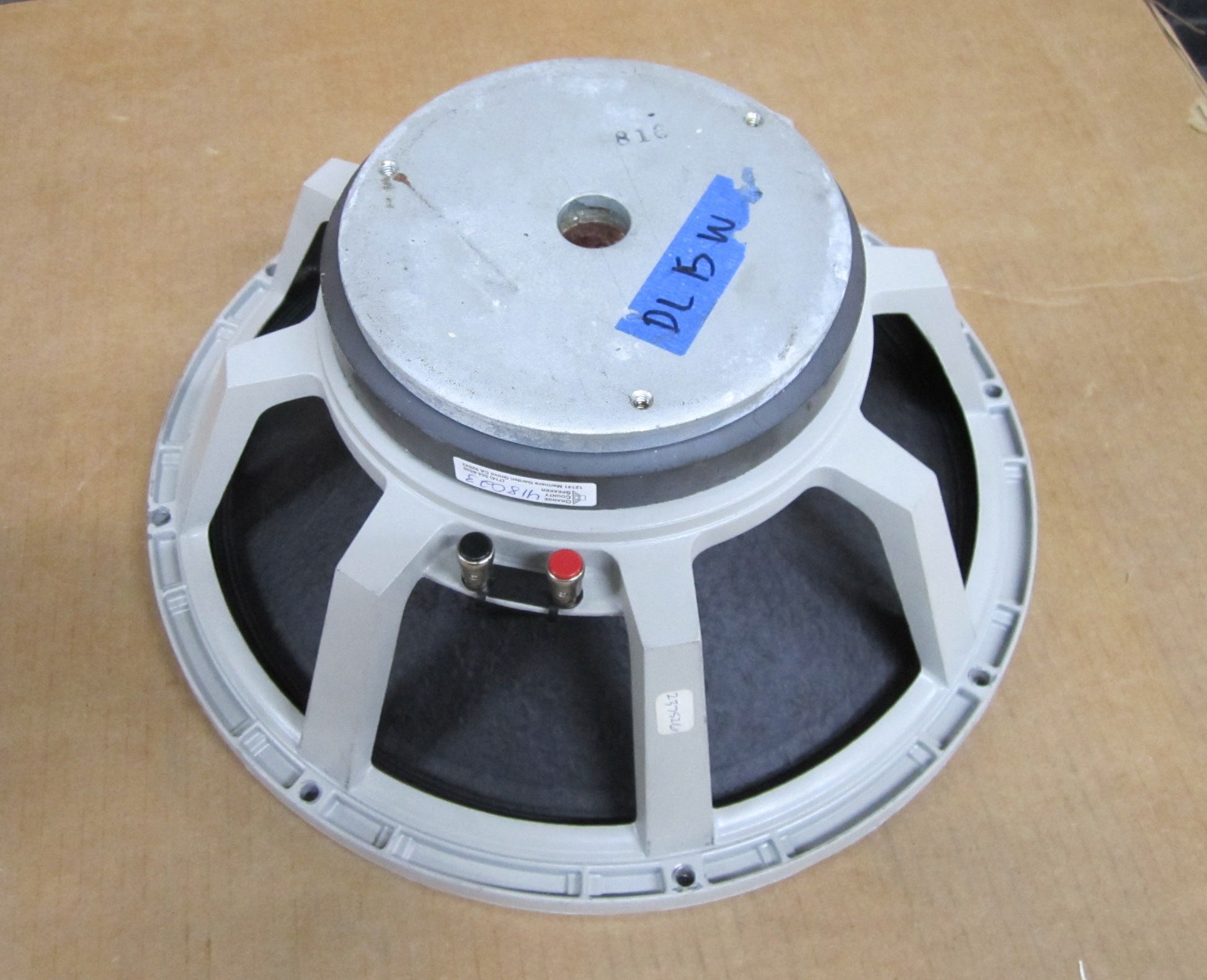 Electro-Voice EV DL15W 15" Woofer, Electro-Voice EV DL15W, DL15W, Electro-Voice 15” Woofer, EV 15” Speaker. We Sell Professional Audio Equipment. Audio Systems, Amplifiers, Consoles, Mixers, Electronics, Entertainment, Live Sound.