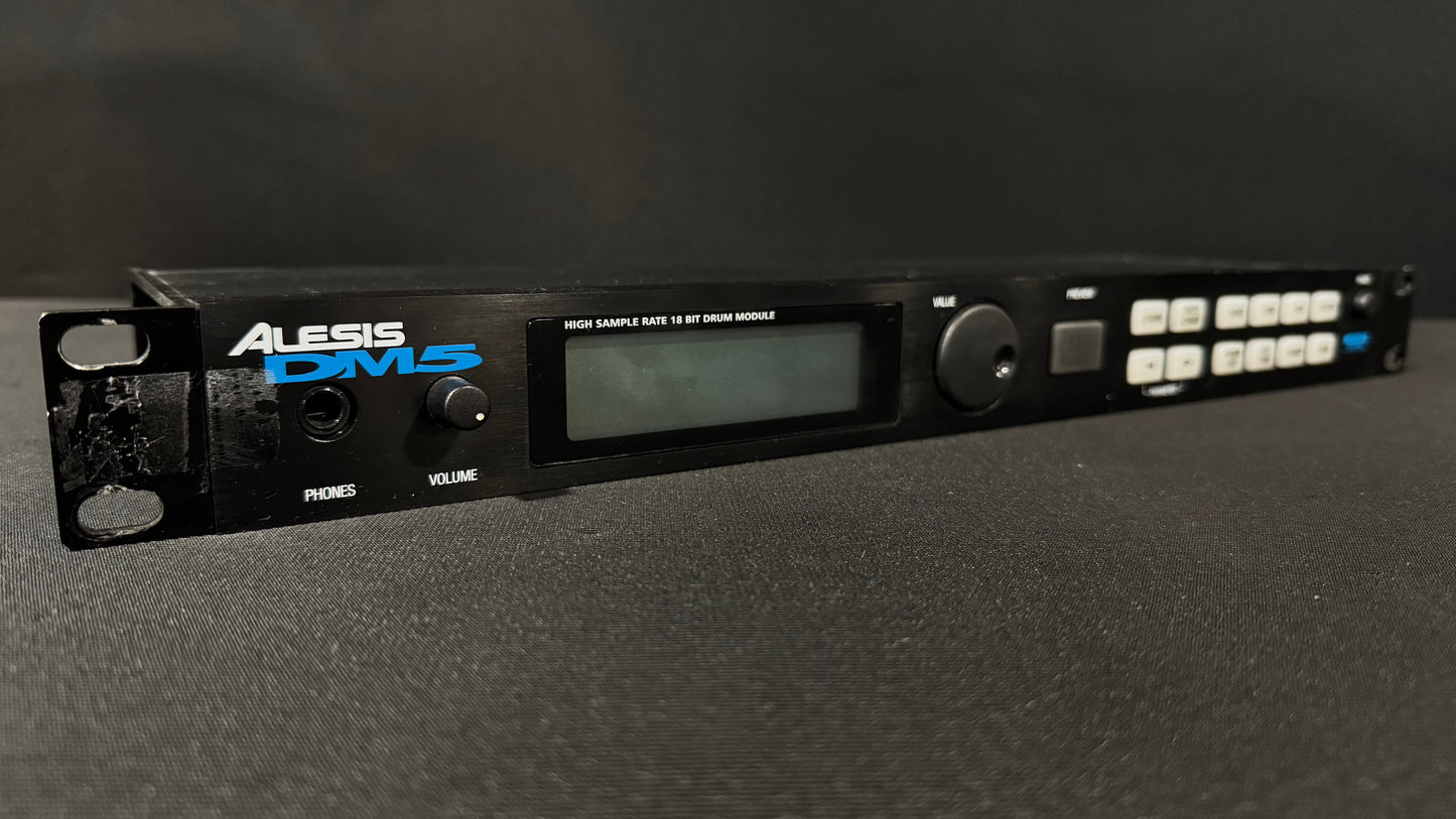 Alesis DM5 18 Bit Drum Module, Alesis DM5 Drum Module, Alesis DM5, DM5 Drum Module, Alesis 18 Bit Drum Module. We Sell Professional Audio Equipment. Audio Systems, Amplifiers, Consoles, Mixers, Electronics, Entertainment, Live Sound.