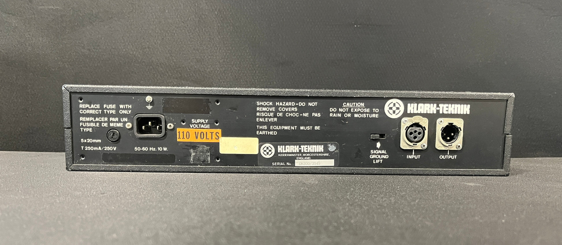 Klark Teknik DN300 Graphic Equaliser, Klark Teknik DN300 Graphic EQ, Klark Teknik DN300, DN300 Graphic EQ, Klark Teknik Equaliser. We Sell Professional Audio Equipment. Audio Systems, Amplifiers, Consoles, Mixers, Electronics, Entertainment, Live Sound.