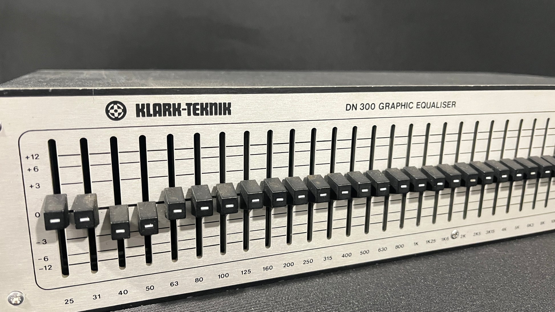 Klark Teknik DN300 Graphic Equaliser, Klark Teknik DN300 Graphic EQ, Klark Teknik DN300, DN300 Graphic EQ, Klark Teknik Equaliser. We Sell Professional Audio Equipment. Audio Systems, Amplifiers, Consoles, Mixers, Electronics, Entertainment, Live Sound.