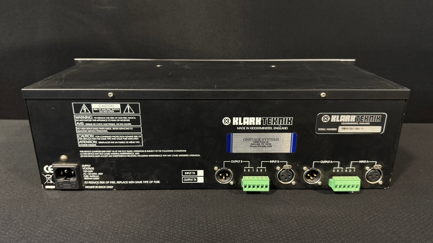 Klark Teknik DN370 Graphic Equalizer, Klark Teknik DN370, DN370 Graphic EQ, Klark Teknik EQ, DN370. We Sell Professional Audio Equipment. Audio Systems, Amplifiers, Consoles, Mixers, Electronics, Entertainment, Live Sound.