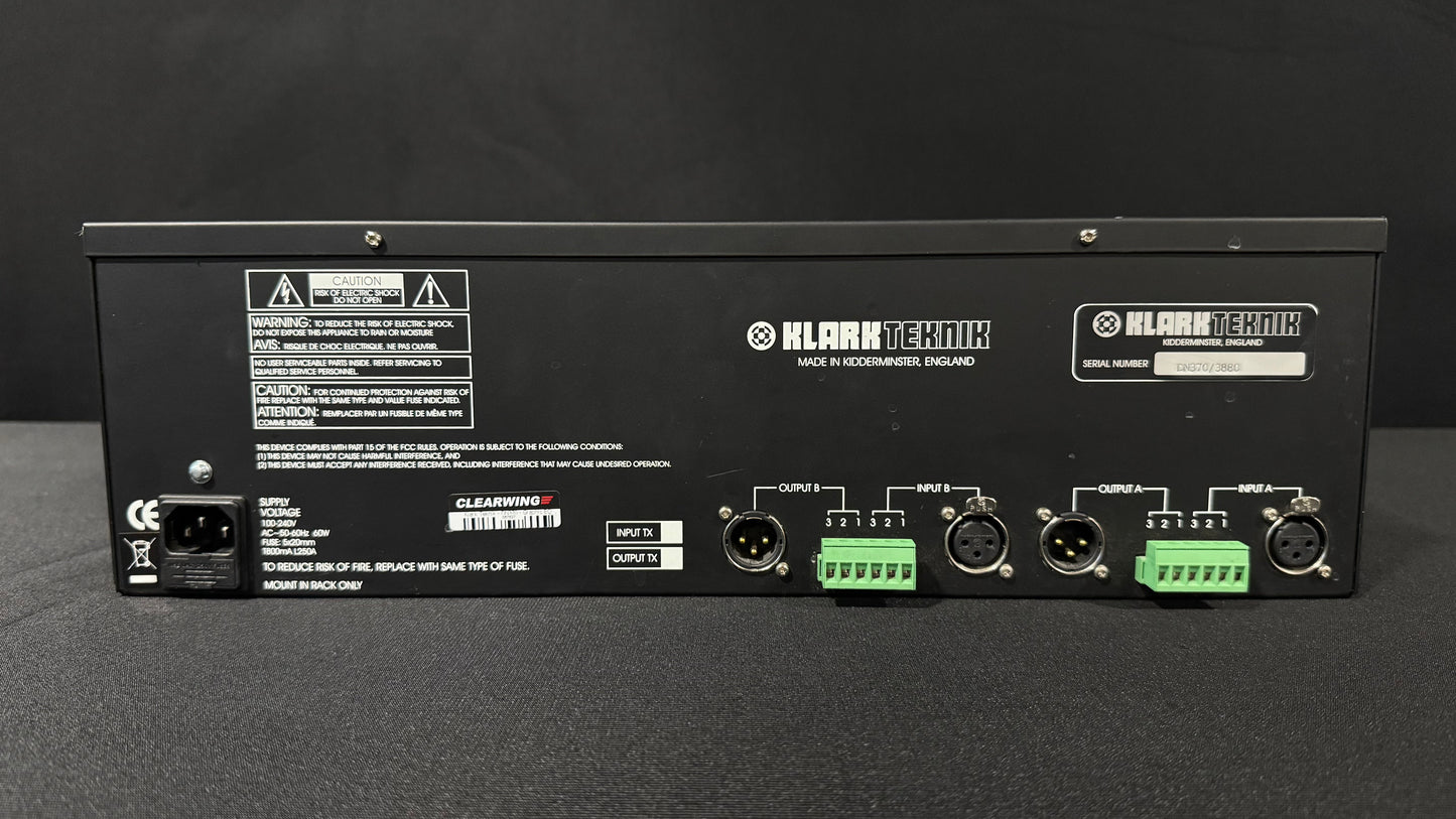 Klark Teknik DN370 Graphic Equalizer, Klark Teknik DN370, DN370 Graphic EQ, Klark Teknik EQ, DN370. We Sell Professional Audio Equipment. Audio Systems, Amplifiers, Consoles, Mixers, Electronics, Entertainment, Live Sound.
