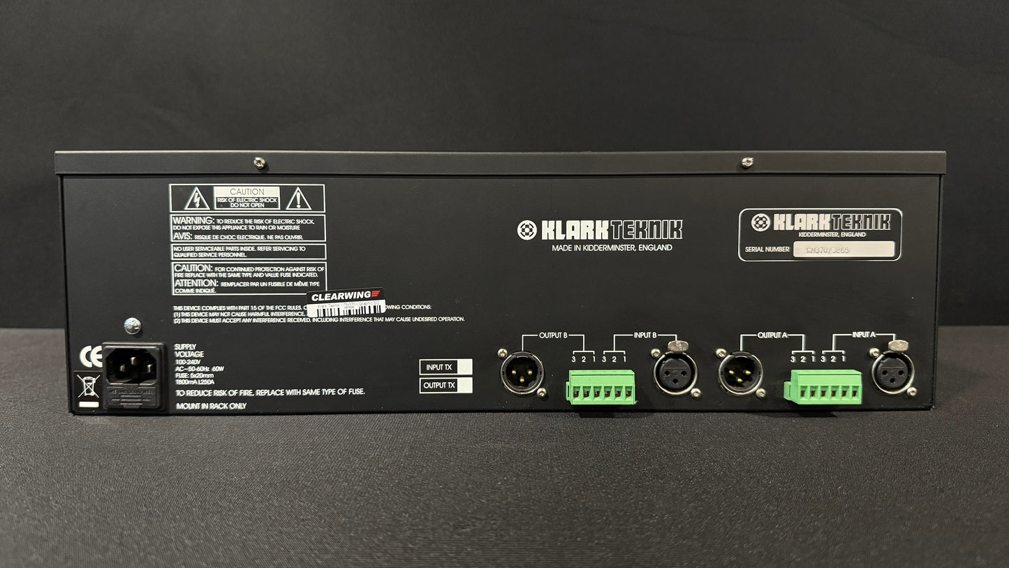 Klark Teknik DN370 Graphic Equalizer, Klark Teknik DN370, DN370 Graphic EQ, Klark Teknik EQ, DN370. We Sell Professional Audio Equipment. Audio Systems, Amplifiers, Consoles, Mixers, Electronics, Entertainment, Live Sound.