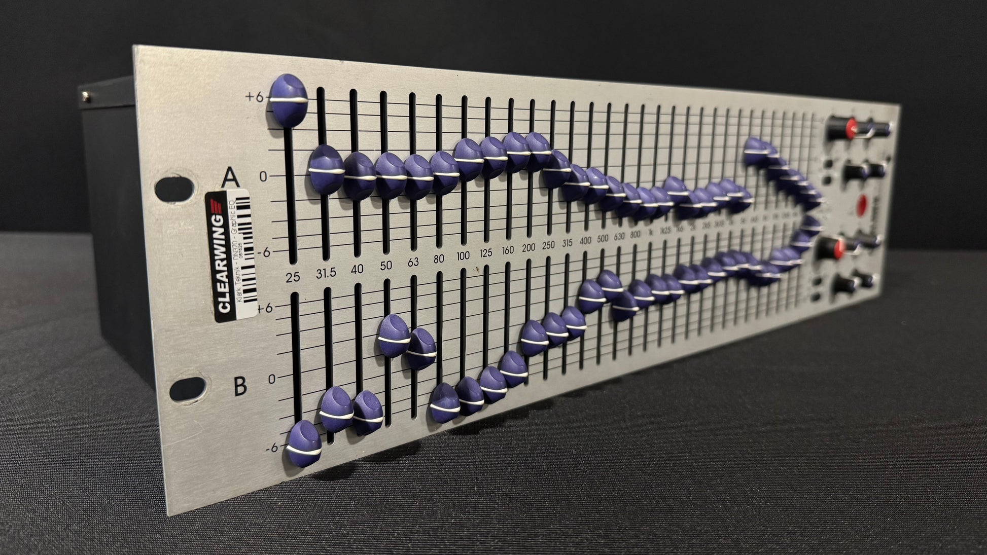 Klark Teknik DN370 Graphic Equalizer, Klark Teknik DN370, DN370 Graphic EQ, Klark Teknik EQ, DN370. We Sell Professional Audio Equipment. Audio Systems, Amplifiers, Consoles, Mixers, Electronics, Entertainment, Live Sound.