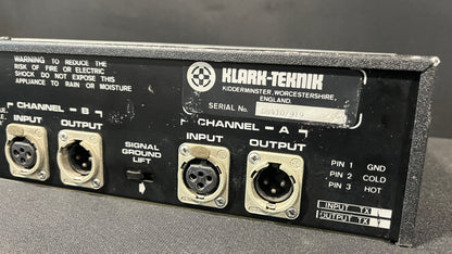 Klark Teknik DN-410 Dual Parametric Equaliser, Klark Teknik DN-410, Klark Teknik DN-410 Parametric EQ, Klark Teknik Parametric Equaliser, Klark Teknik DN410. We Sell Professional Audio Equipment. Audio Systems, Amplifiers, Consoles, Mixers, Electronics, Entertainment, Live Sound.