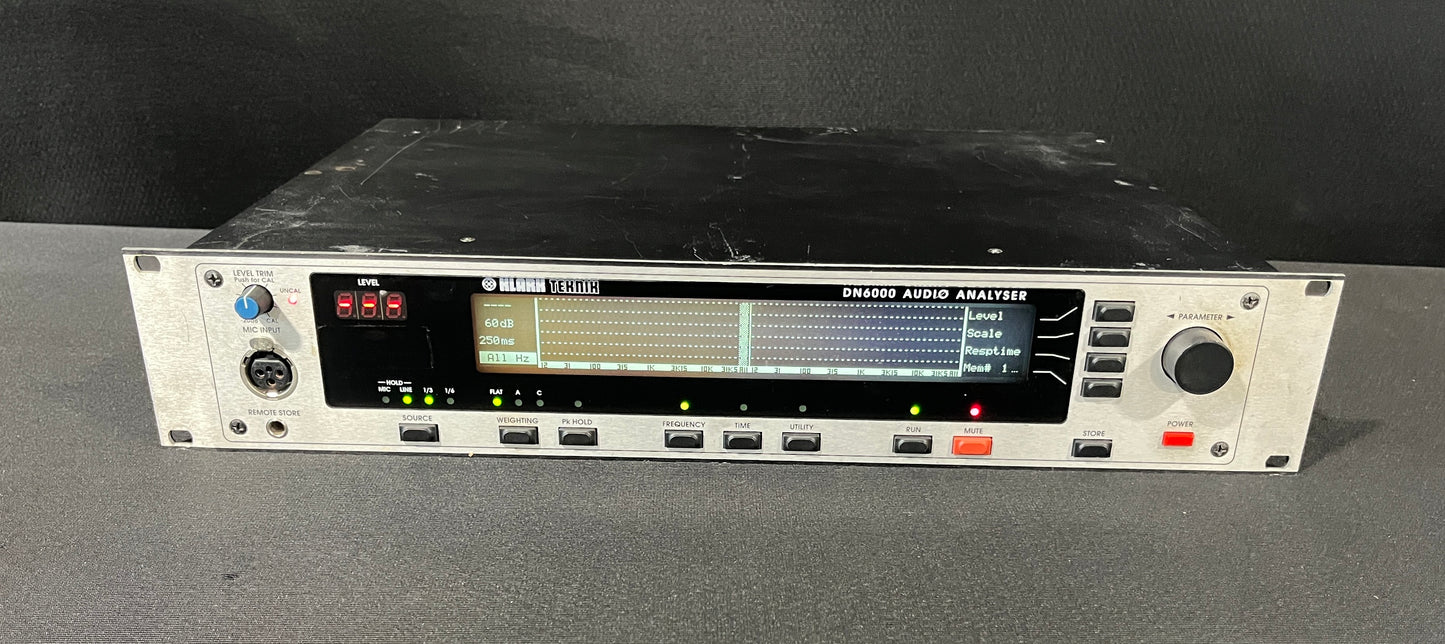 Klark Teknik DN6000 Audio Analyser, Klark Teknik DN6000, DN6000 Audio Analyser, Klark Teknik Audio Analyzer, Klark Teknik Real-Time Audio Analyzer. We Sell Professional Audio Equipment. Audio Systems, Amplifiers, Consoles, Mixers, Electronics, Entertainment, Live Sound.
