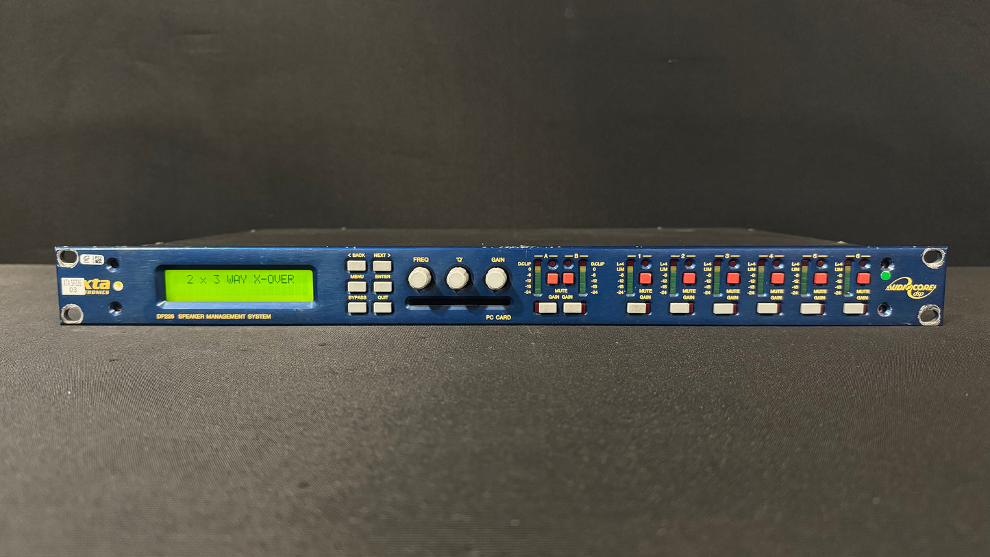 XTA DP226 Speaker Management System, XTA DP226 Speaker Management System, DSP Based Audio Processor, XTA Speaker Management System, XTA DSP Based Audio Processor. We Sell Professional Audio Equipment. Audio Systems, Amplifiers, Consoles, Mixers, Electronics, Entertainment, Live Sound.