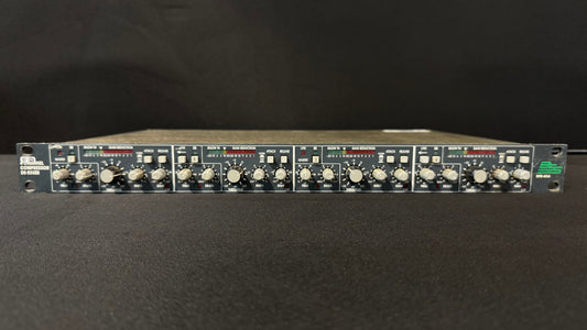BSS DPR-404 Quad Compressor/De-Esser, BSS DPR-404, BSS DPR-404 Quad Compressor, DPR-404, BSS Compressor. We Sell Professional Audio Equipment. Audio Systems, Amplifiers, Consoles, Mixers, Electronics, Entertainment, Live Sound.
