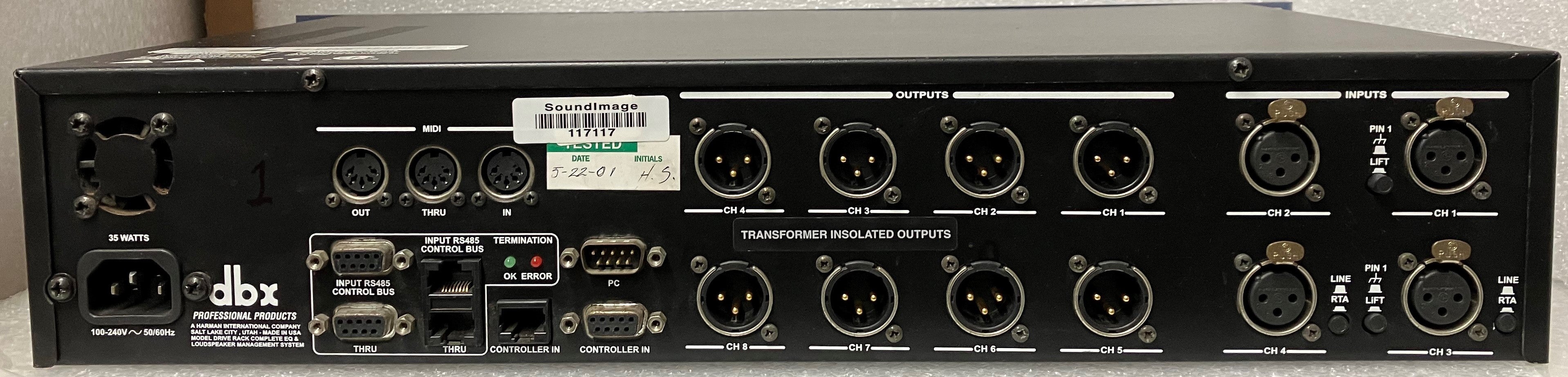dbx Drive Rack 480T – CLAIR Used Gear dbx Drive Rack 480T – CLAIR Used Gear