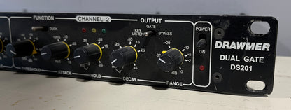 Drawmer DS201 Dual Channel Noise Gate, Drawmer DS201, Drawmer Noise Gate, Drawmer Dual Channel, Drawmer Effects. We Sell Professional Audio Equipment. Audio Systems, Amplifiers, Consoles, Mixers, Electronics, Entertainment, Live Sound.
