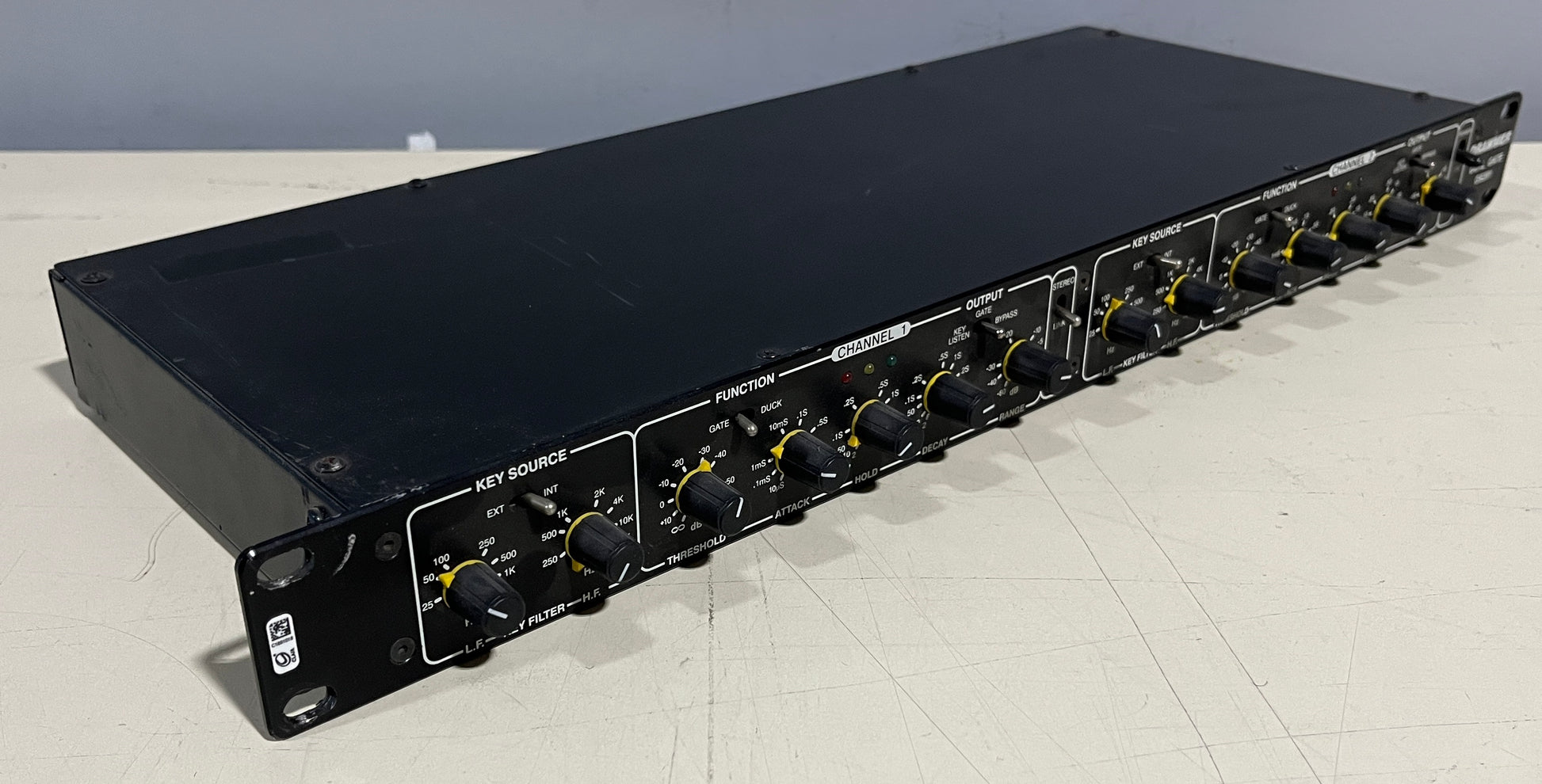 Drawmer DS201 Dual Channel Noise Gate, Drawmer DS201, Drawmer Noise Gate, Drawmer Dual Channel, Drawmer Effects. We Sell Professional Audio Equipment. Audio Systems, Amplifiers, Consoles, Mixers, Electronics, Entertainment, Live Sound.

