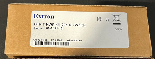 Extron DTP T HWP 4K 231-D, Extron Wallplate Transmitter, Extron HDMI Transmitter, DTP T HWP 4K 231-D, HDMI to CATx Cable Transmitter. We Sell Professional Audio Equipment. Audio Systems, Amplifiers, Consoles, Mixers, Electronics, Entertainment, Live Sound.