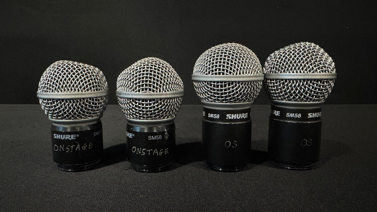 Shure SM58 Capsules, SM58 Capsule, Shure Capsule Lot, Shure SM58, Shure SM58 Capsule Lot. We Sell Professional Audio Equipment. Audio Systems, Amplifiers, Consoles, Mixers, Electronics, Entertainment, Live Sound.
