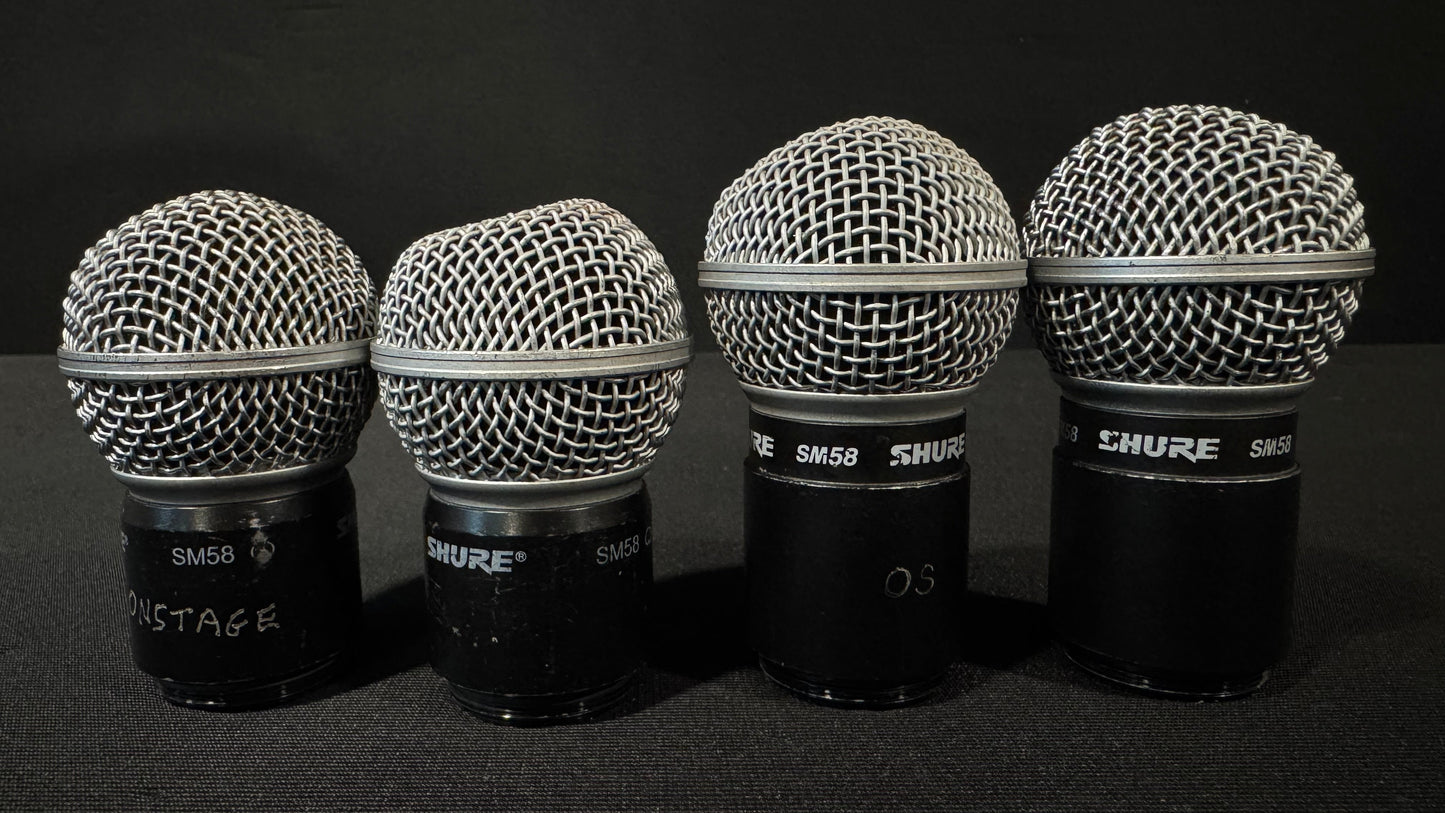 Shure SM58 Capsules, SM58 Capsule, Shure Capsule Lot, Shure SM58, Shure SM58 Capsule Lot. We Sell Professional Audio Equipment. Audio Systems, Amplifiers, Consoles, Mixers, Electronics, Entertainment, Live Sound.