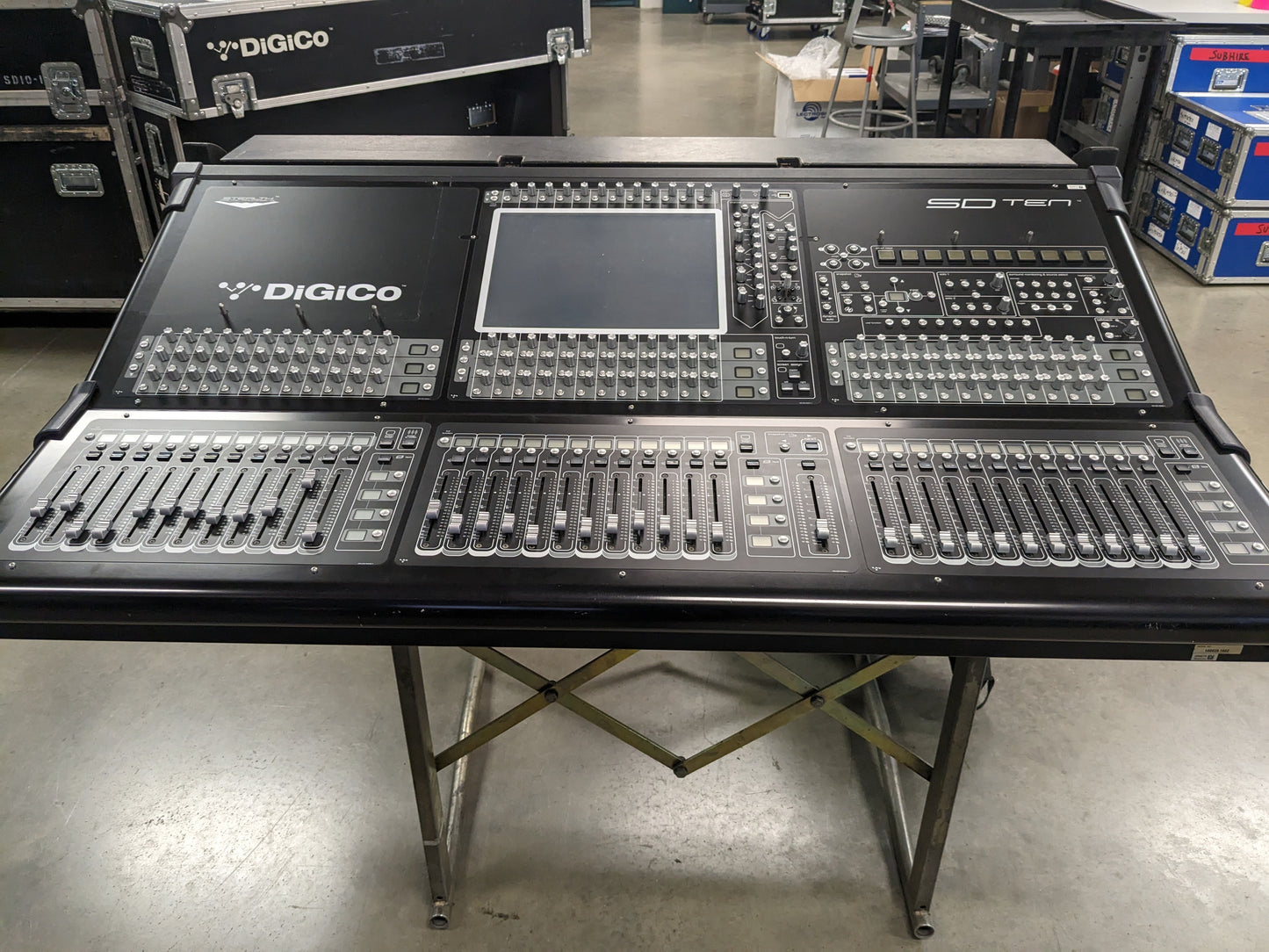 Used DiGiCo SD10 Surface, Used DiGiCo SD10 Console, Used DiGiCo SD Rack, SD10 Road Case, SD10 Touring Case, DiGiCo SD10 Fiber Cables, DiGiCo SD10 HMA Cables, We Sell Professional Audio Equipment. Audio Systems, Amplifiers, Consoles, Mixers, Electronics, Entertainment, Live Sound.