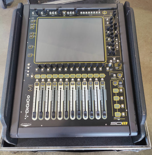 DiGiCo SD11 Digital Mixer, DiGiCo SD11 Compact Digital Mixer, DiGiCo SD11, 		Keywords about the photo AND
We Sell Professional Audio Equipment. Audio Systems, Amplifiers, Consoles, Mixers, Electronics, Entertainment, Live Sound