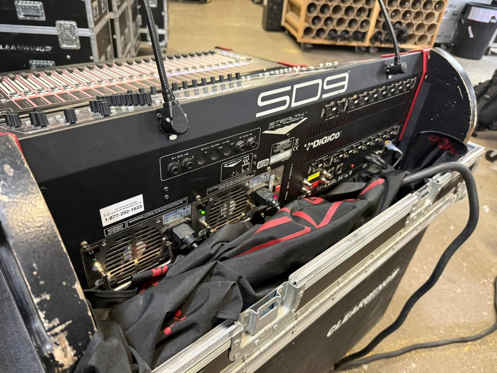 DiGiCo SD9 Console Madi Only, DiGiCo SD9 with D2 Rack, DiGiCo SD9 Madi Package, Used DiGiCo SD9 Mixing Desk, Small DiGiCo Console, We Sell Professional Audio Equipment. Audio Systems, Amplifiers, Consoles, Mixers, Electronics, Entertainment, Live Sound