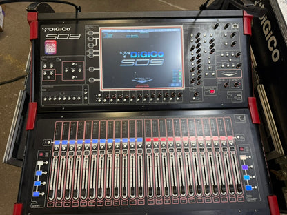 DiGiCo SD9 Console Madi Only, DiGiCo SD9 with D2 Rack, DiGiCo SD9 Madi Package, Used DiGiCo SD9 Mixing Desk, Small DiGiCo Console, We Sell Professional Audio Equipment. Audio Systems, Amplifiers, Consoles, Mixers, Electronics, Entertainment, Live Sound