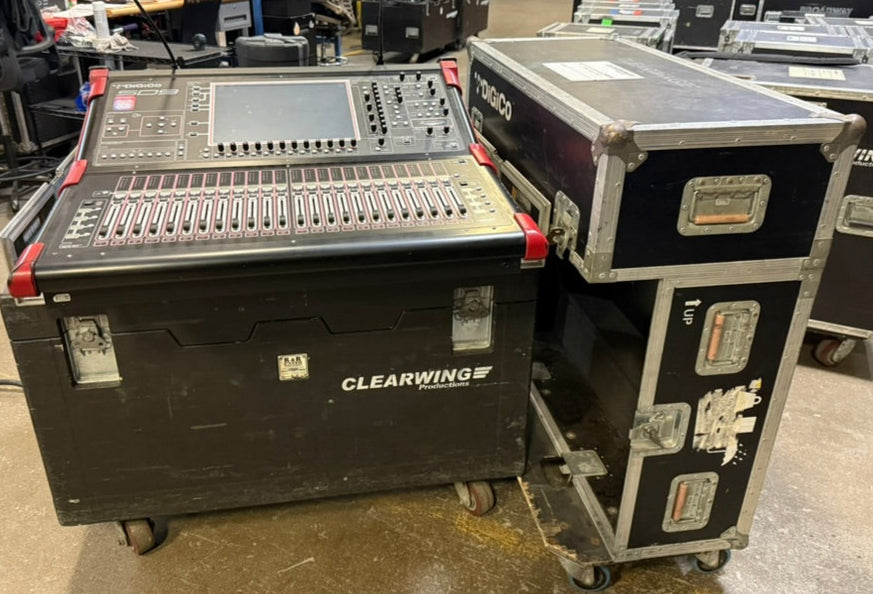 DiGiCo SD9 Console Madi Only, DiGiCo SD9 with D2 Rack, DiGiCo SD9 Madi Package, Used DiGiCo SD9 Mixing Desk, Small DiGiCo Console, We Sell Professional Audio Equipment. Audio Systems, Amplifiers, Consoles, Mixers, Electronics, Entertainment, Live Sound