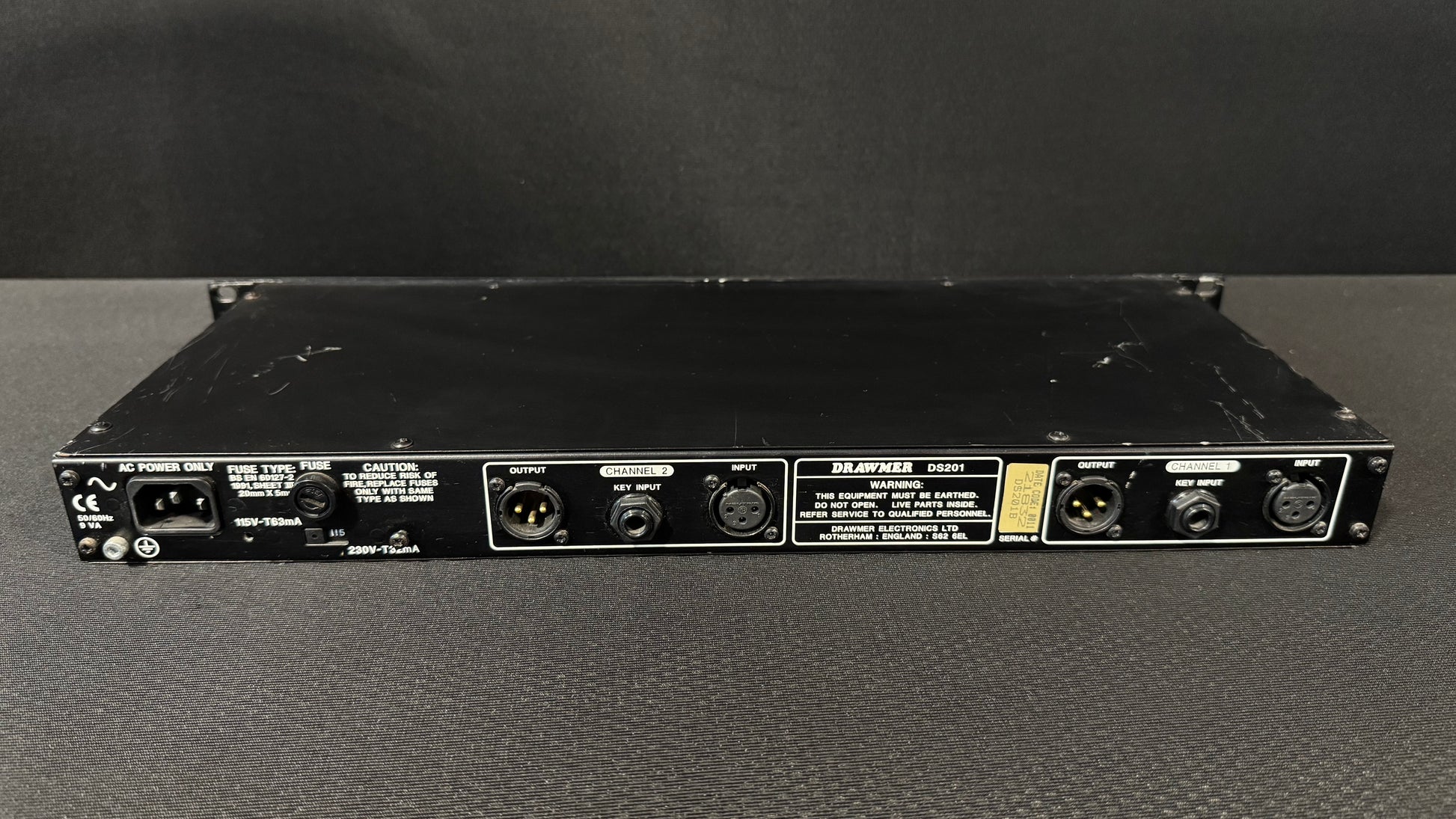 Drawmer DS201 Dual Channel Noise Gate, Drawmer DS201, Drawmer Noise Gate, Drawmer Dual Channel, Drawmer Effects. We Sell Professional Audio Equipment. Audio Systems, Amplifiers, Consoles, Mixers, Electronics, Entertainment, Live Sound.
