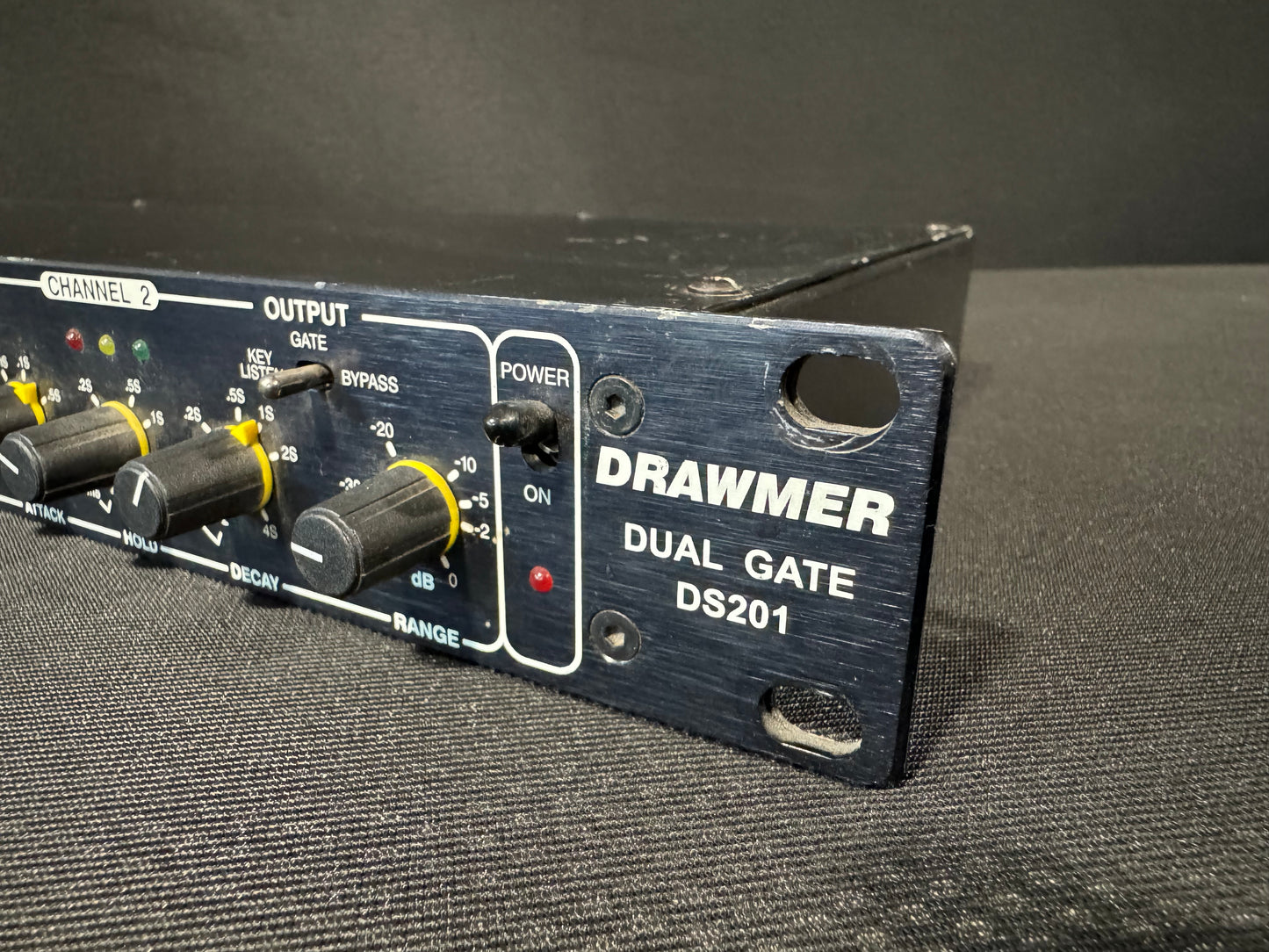 Drawmer DS201 Dual Channel Noise Gate, Drawmer DS201, Drawmer Noise Gate, Drawmer Dual Channel, Drawmer Effects. We Sell Professional Audio Equipment. Audio Systems, Amplifiers, Consoles, Mixers, Electronics, Entertainment, Live Sound.
