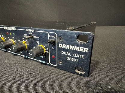Drawmer DS201 Dual Channel Noise Gate, Drawmer DS201, Drawmer Noise Gate, Drawmer Dual Channel, Drawmer Effects. We Sell Professional Audio Equipment. Audio Systems, Amplifiers, Consoles, Mixers, Electronics, Entertainment, Live Sound.
