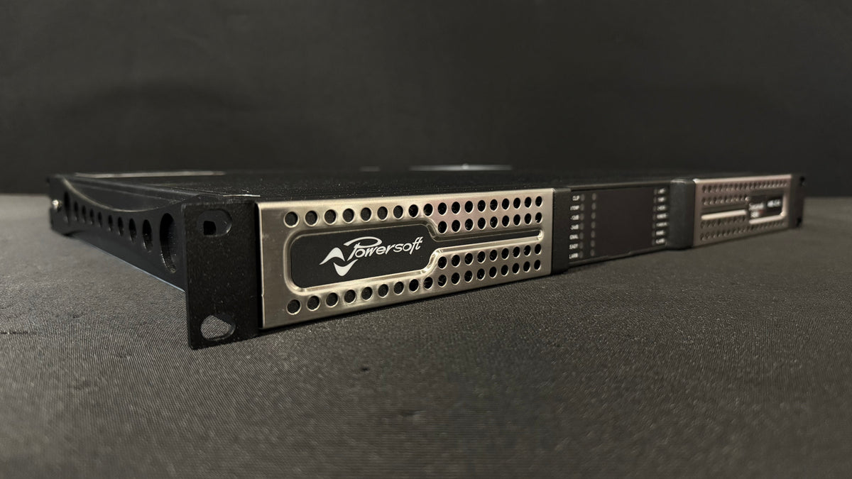 Powersoft Duecanali, Powersoft Duecanali 6404 DP+D, Powersoft 1 RU Amplifier, We Sell Professional Audio Equipment. Audio Systems, Amplifiers, Consoles, Mixers, Electronics, Entertainment, Live Sound