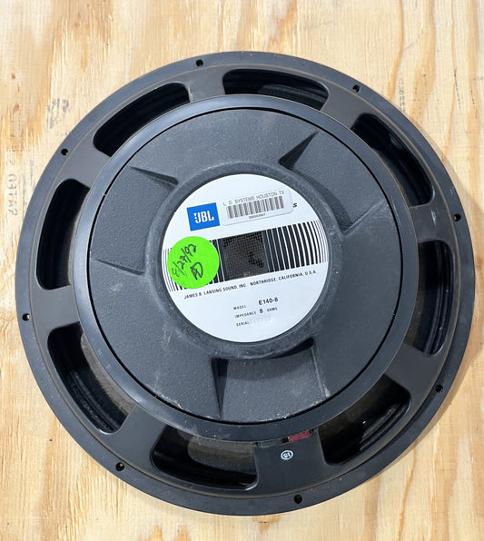 JBL E140-8 15" Speaker Basket, JBL E140-8, 15" Speaker Basket, JBL E140-8 Basket, E140 Basket. We Sell Professional Audio Equipment. Audio Systems, Amplifiers, Consoles, Mixers, Electronics, Entertainment, Live Sound.

