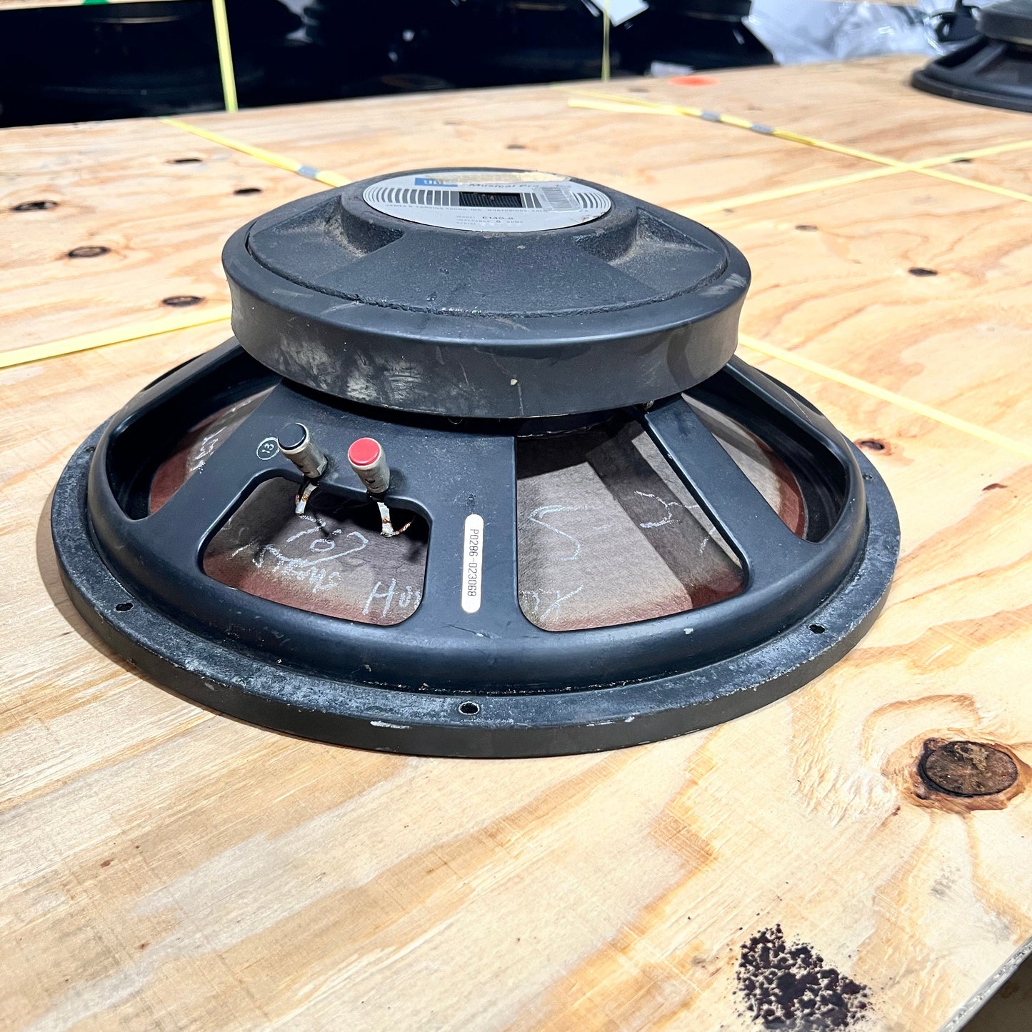 JBL E140-8 15" Speaker Basket, JBL E140-8, 15" Speaker Basket, JBL E140-8 Basket, E140 Basket. We Sell Professional Audio Equipment. Audio Systems, Amplifiers, Consoles, Mixers, Electronics, Entertainment, Live Sound.
