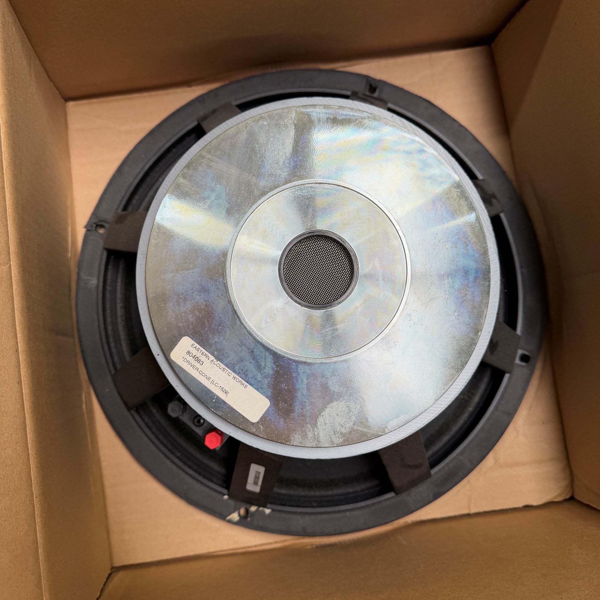 EAW 15" Replacement Speaker, EAW 15” Speaker, EAW Speakers, EAW Replacement Speaker, EAW Part #804083. We Sell Professional Audio Equipment. Audio Systems, Amplifiers, Consoles, Mixers, Electronics, Entertainment, Live Sound.