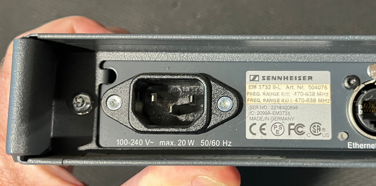 Sennheiser EM 3732-II Dual Wireless Receiver (L 470-638 MHz), Sennheiser EM 3732-II Dual Wireless Receiver, Sennheiser EM 3732-II, Sennheiser Wireless Receiver, Sennheiser EM 3732-II L Range. We Sell Professional Audio Equipment. Audio Systems, Amplifiers, Consoles, Mixers, Electronics, Entertainment, Live Sound.
