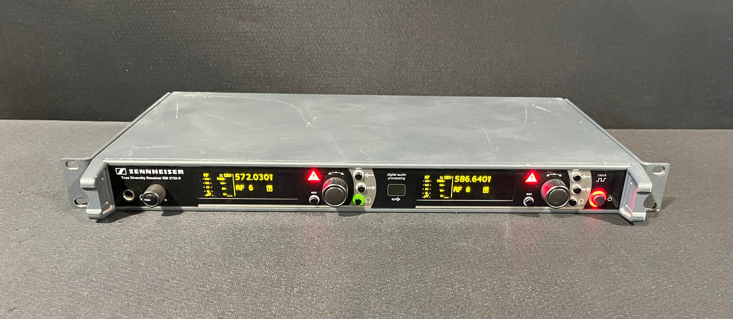 Sennheiser EM 3732-II Dual Wireless Receiver (L 470-638 MHz), Sennheiser EM 3732-II Dual Wireless Receiver, Sennheiser EM 3732-II, Sennheiser Wireless Receiver, Sennheiser EM 3732-II L Range. We Sell Professional Audio Equipment. Audio Systems, Amplifiers, Consoles, Mixers, Electronics, Entertainment, Live Sound.
