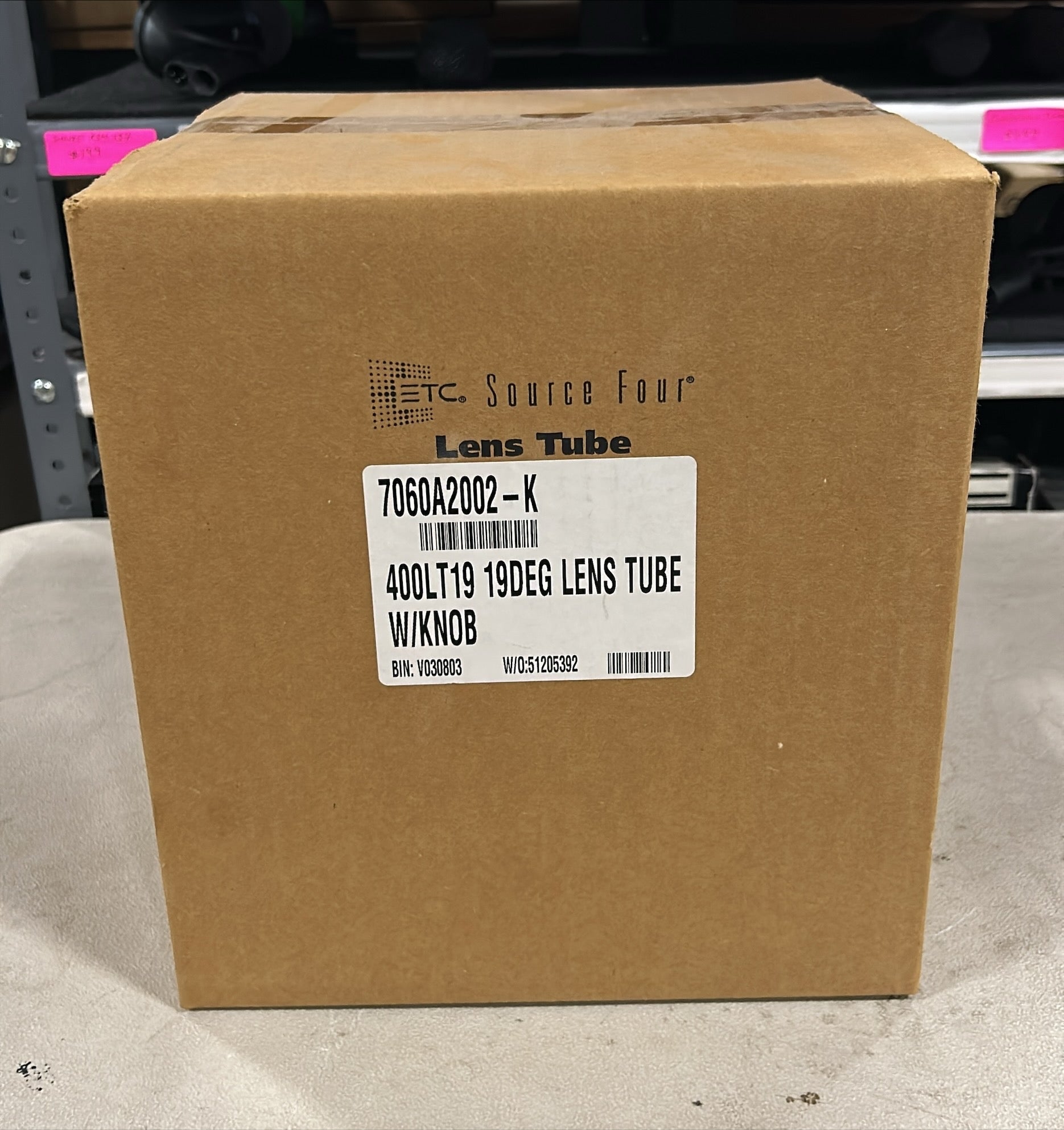 ETC 400LT-19, ETC 19 Degree Lens Tube, ETC Source 4 19 Degree Lens Tube, Source 4 400LT19, 19 Degree Lens Tube, 19 Degree Pro Lighting Lens Tube, We Sell Professional Audio Equipment. Audio Systems, Amplifiers, Consoles, Mixers, Electronics, Entertainment, Live Sound