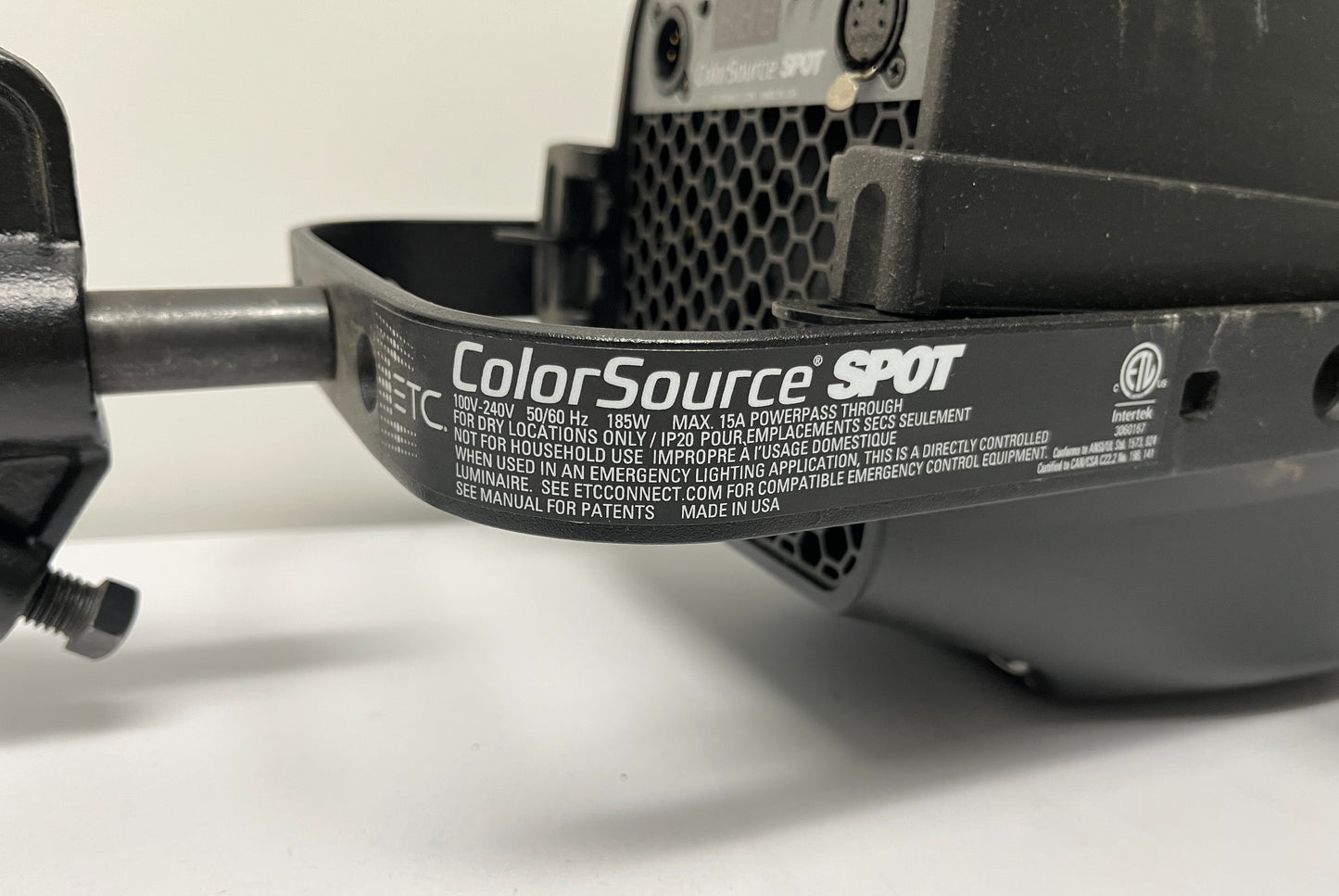 ETC ColorSource SPOT Light Engine, ETC Light Engine, ETC 7413A1001, ETC ColorSource Engine and Barrel, We Sell Professional Audio Equipment. Audio Systems, Amplifiers, Consoles, Mixers, Electronics, Entertainment, Live Sound