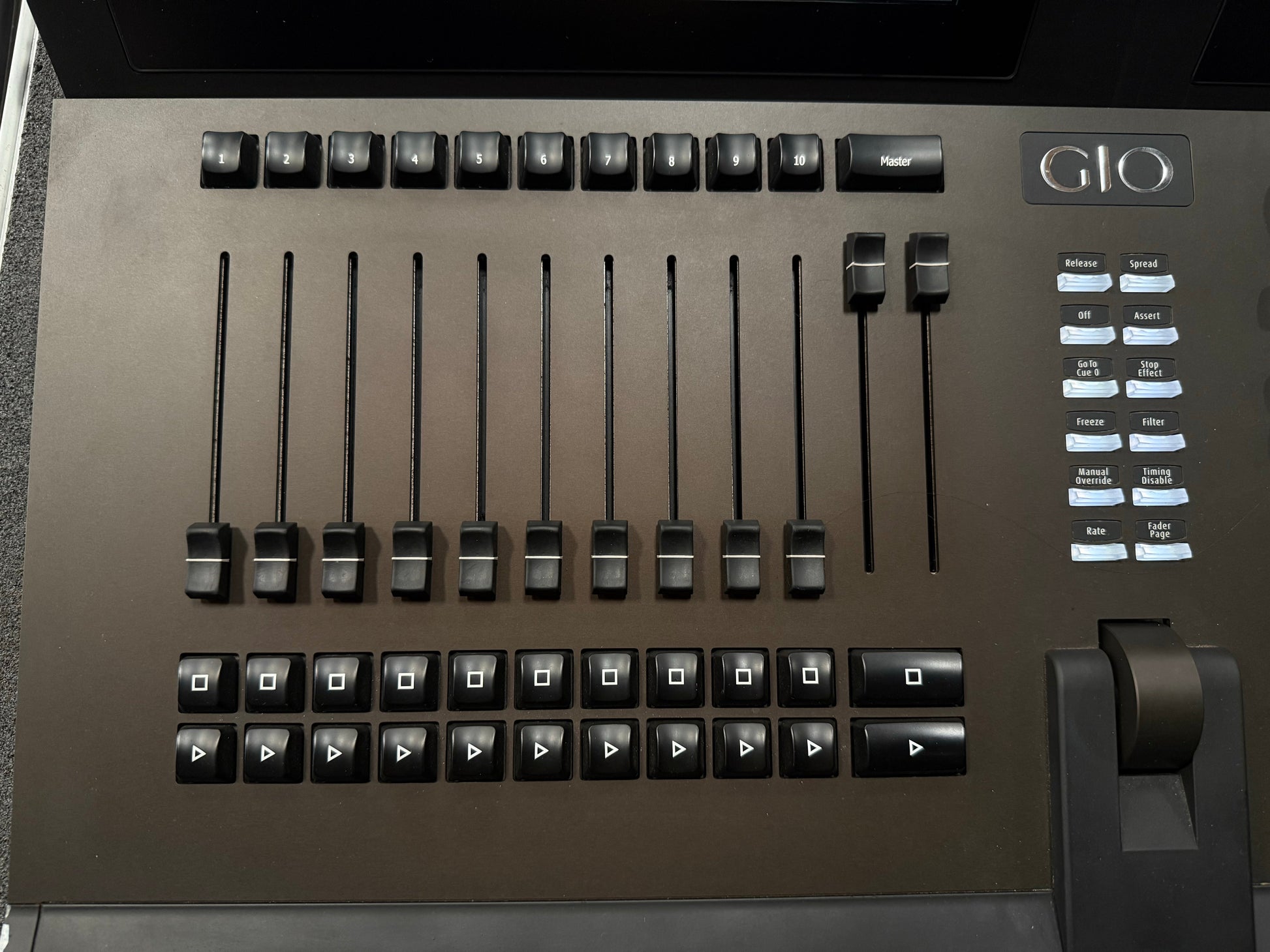 ETC Lighting Desk, ETC Lighting Console, ETC Gio4k Lighting Console, ETC Gio4k Lighting Console, ETC Gio 4k. We Sell Professional Audio Equipment. Audio Systems, Amplifiers, Consoles, Mixers, Electronics, Entertainment, Live Sound.