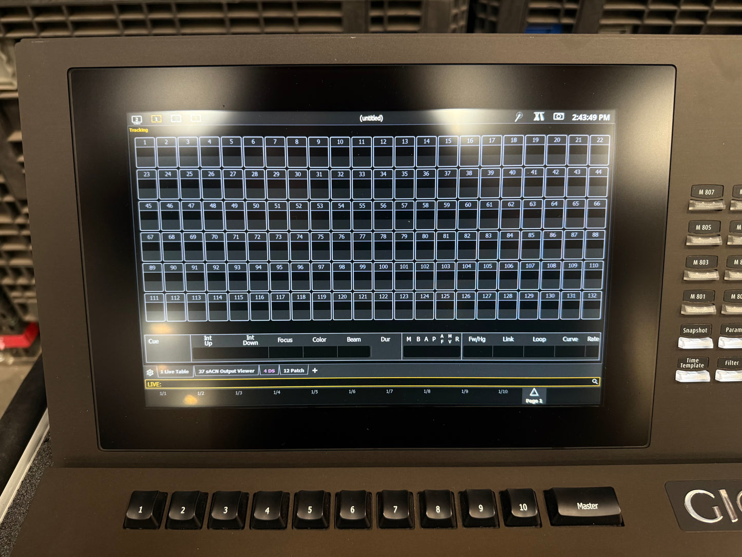 ETC Lighting Desk, ETC Lighting Console, ETC Gio4k Lighting Console, ETC Gio4k Lighting Console, ETC Gio 4k. We Sell Professional Audio Equipment. Audio Systems, Amplifiers, Consoles, Mixers, Electronics, Entertainment, Live Sound.